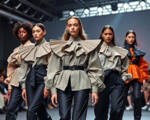 Balenciaga blouses: Avant-garde mode voor trendsetters