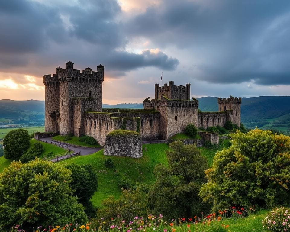 Bezienswaardigheden in de iconische kastelen van Wales