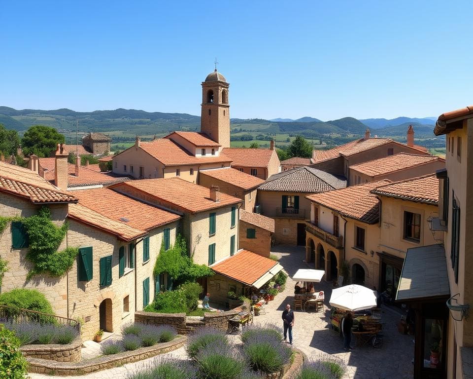 Bezienswaardigheden in de middeleeuwse dorpen van de Provence