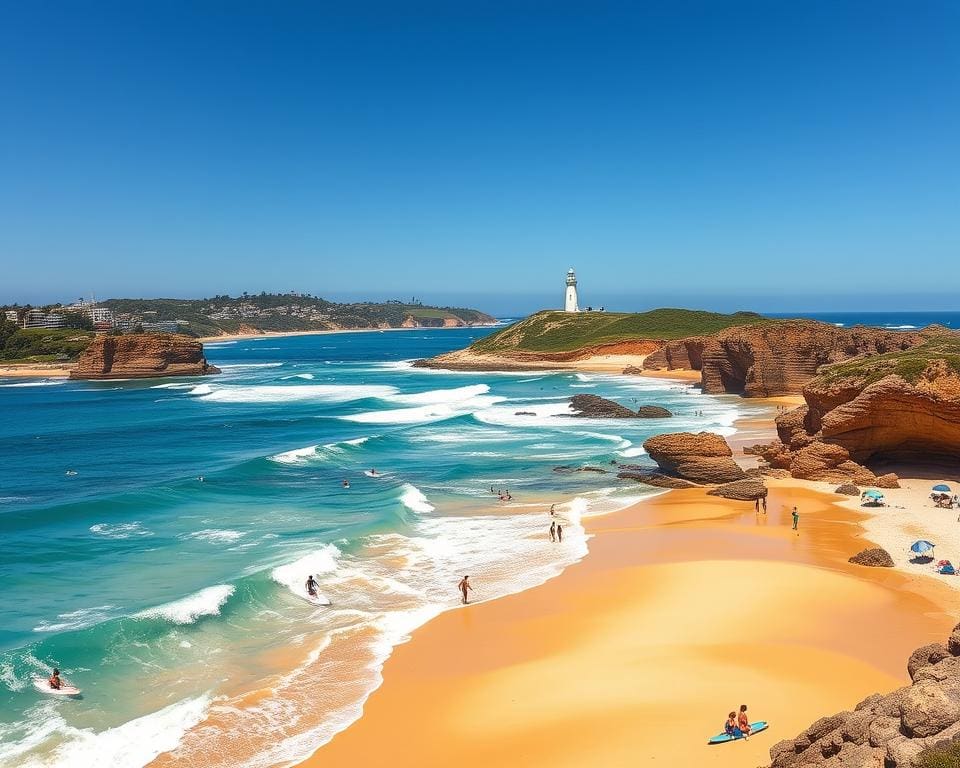 Bondi Beach, Byron Bay, Snapper Rocks, iconische surfspot