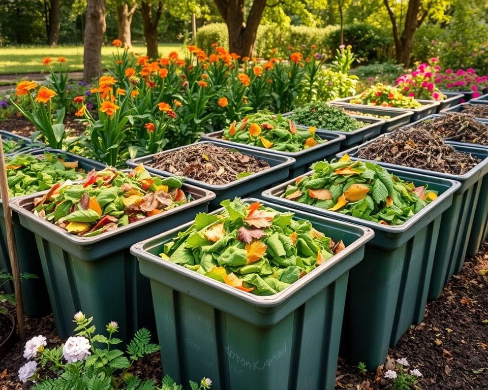 Compostbakken die Je Tuinafval Verwerken