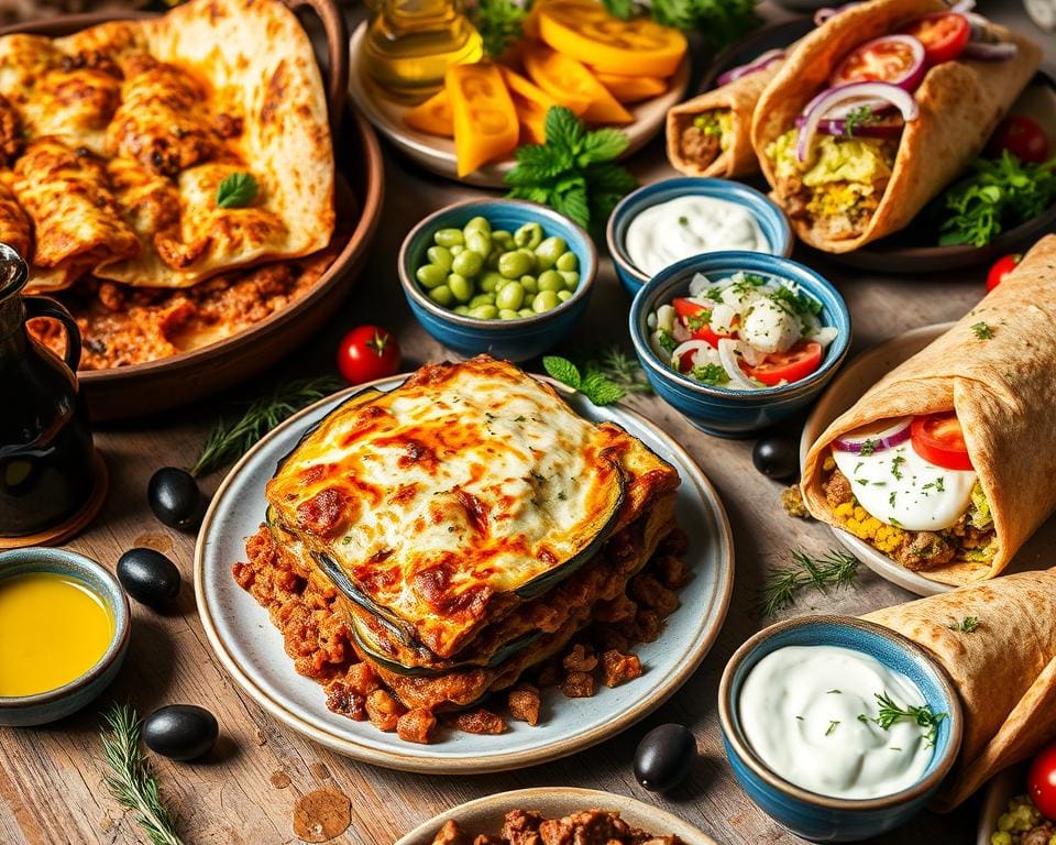 Eetgewoontes in Griekenland: ontdek moussaka en gyros