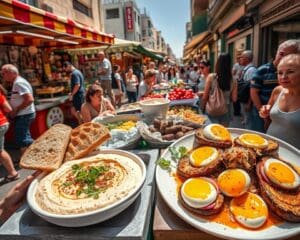 Eetgewoontes in Israël: van hummus tot sabich in Tel Aviv