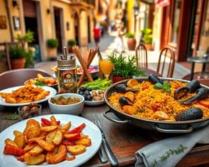 Eetgewoontes in Spanje: proef de tapas en paella van Valencia