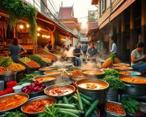 Eetgewoontes in Thailand: pittige curry's en street food ontdekken