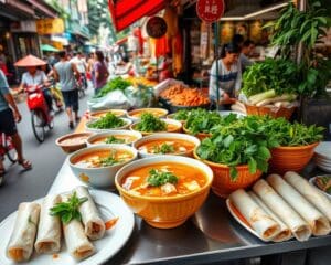 Eetgewoontes in Vietnam: proef pho en verse loempia’s in Hanoi