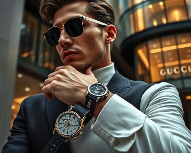 Gucci horloges: Luxe precisie voor de moderne man