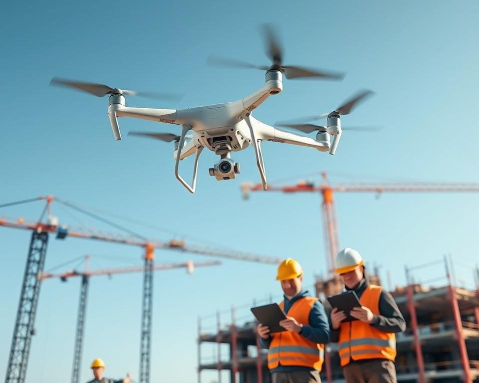 Hoe drones de bouwsector efficiënter maken