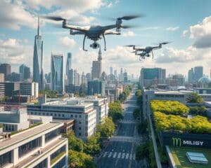 Hoe drones de toekomst van transport veranderen