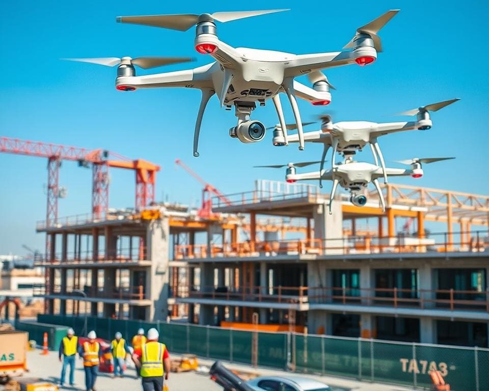 Hoe drones zorgen voor betere veiligheid op bouwplaatsen