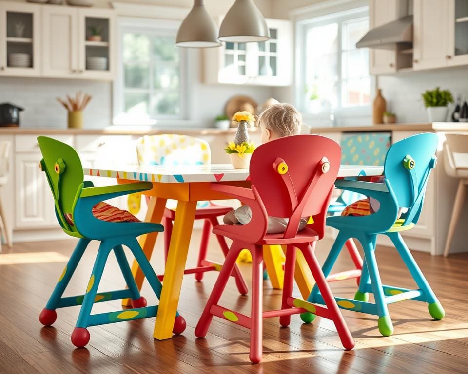 Kinderstoelen voor veilige en comfortabele maaltijden