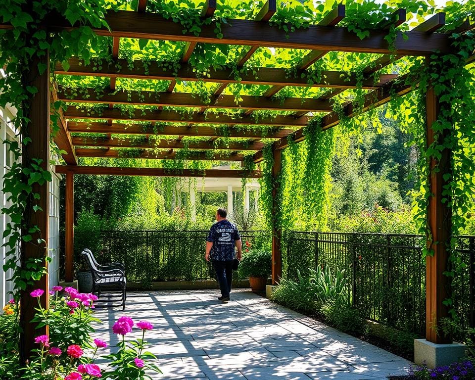 Klimplanten Pergola