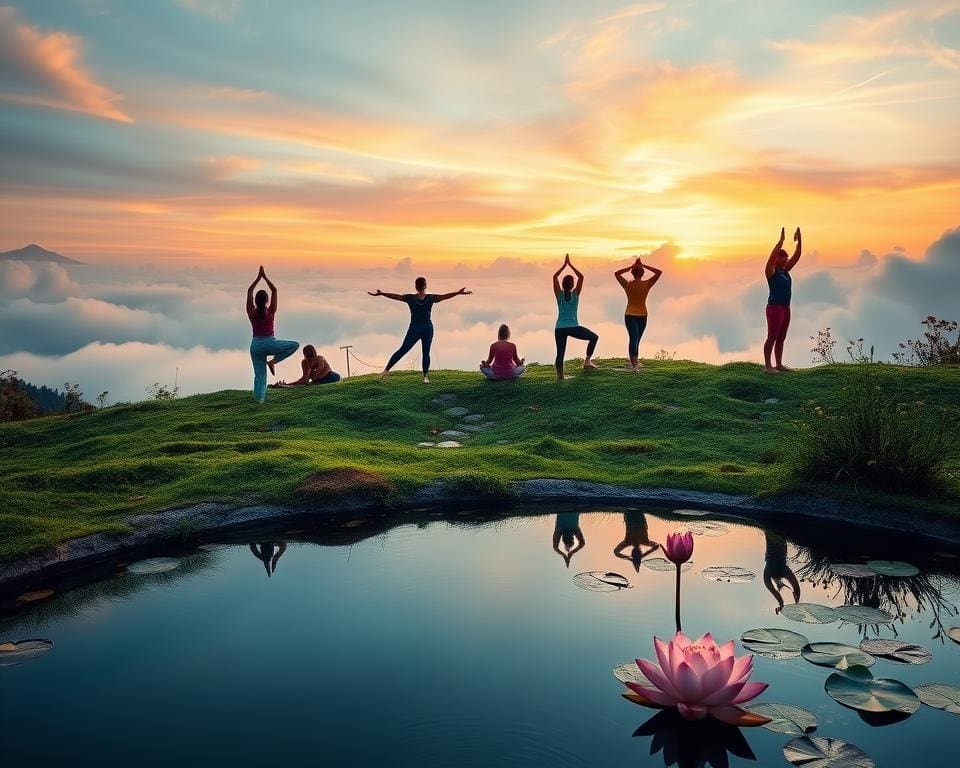 Lichaam en geest in balans met yoga en meditatie