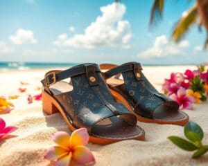 Louis Vuitton sandalen: Voor een iconische zomerse uitstraling