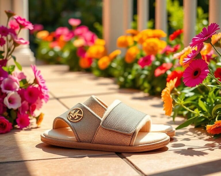Michael Kors slippers: Comfort ontmoet stijl op zomerse dagen