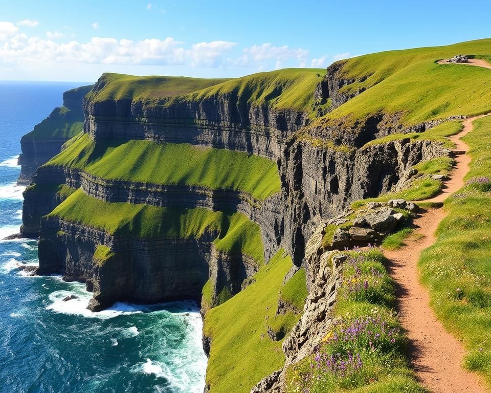 Moher kliffen wandelroutes