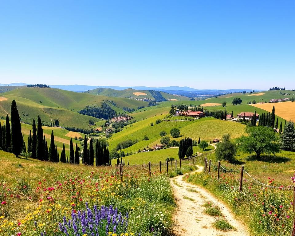 Populaire wandelingroutes Toscane