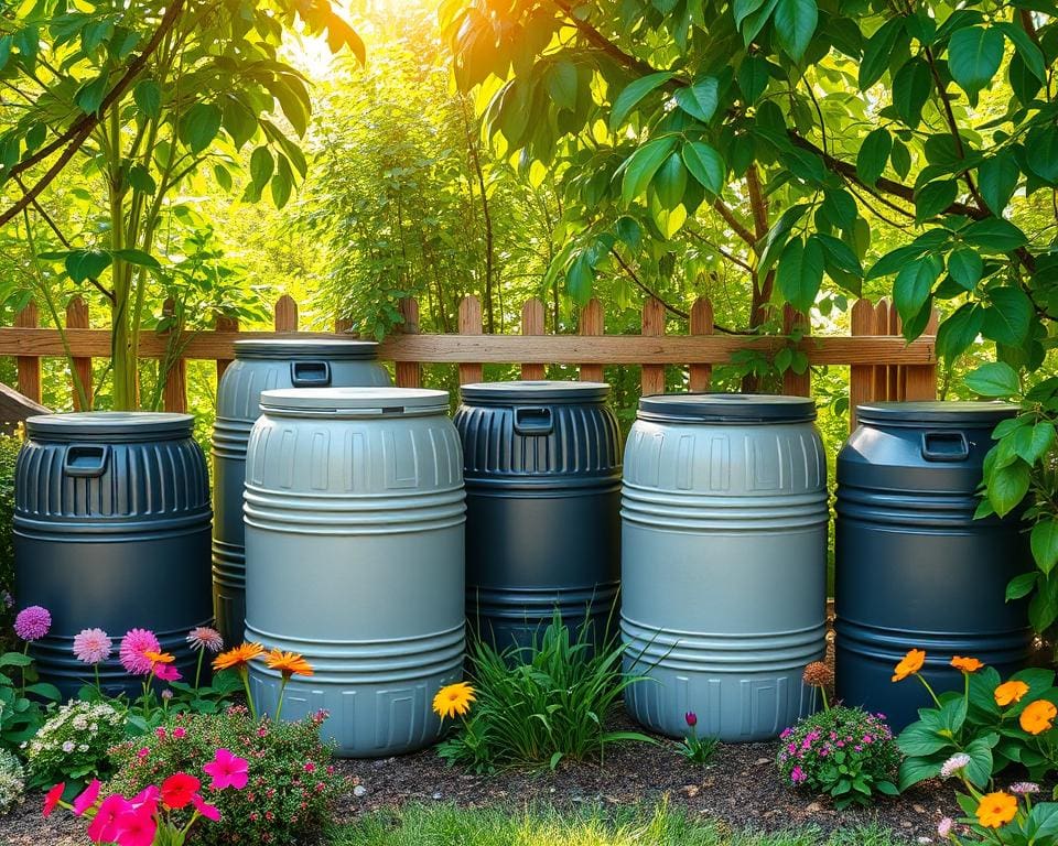 Regentonnen voor Een Duurzame Tuin