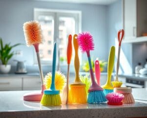 Schoonmaakborstels voor een sprankelend schoon huis