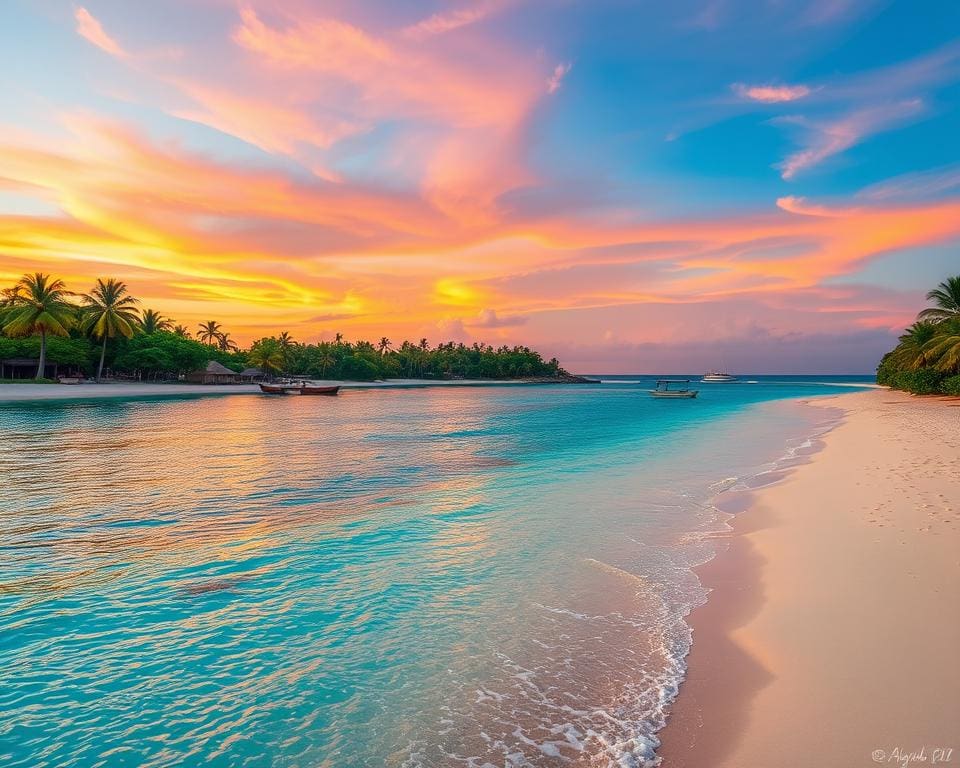 Stranden van Zanzibar: serene baaien en turquoise water