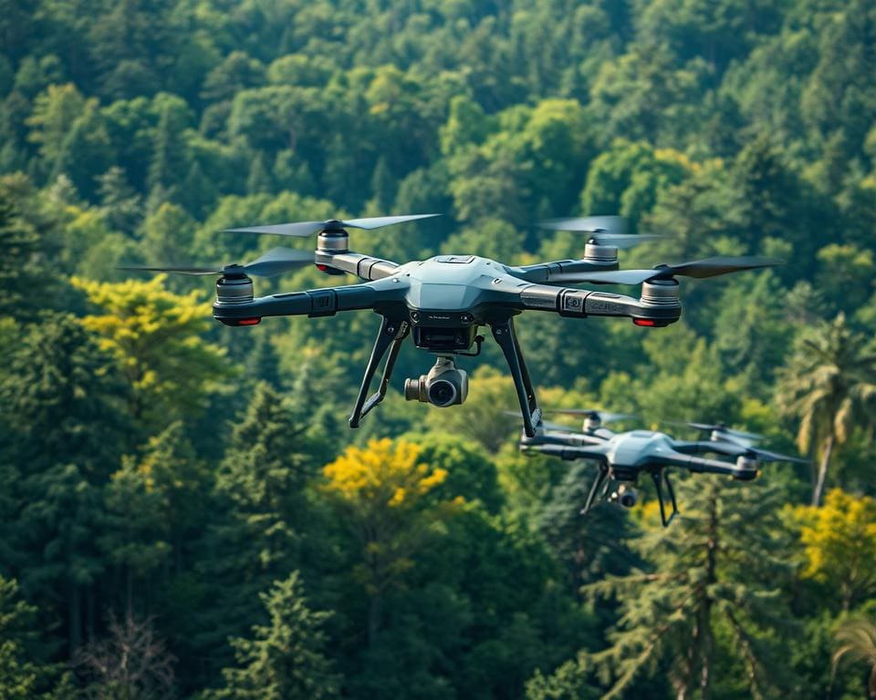 Toekomst van drones in bosbeheer