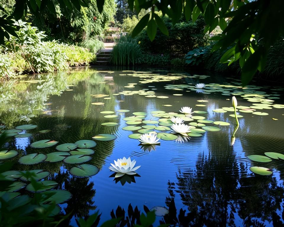 Tuinvijvers die Een Rustige Sfeer Creëren