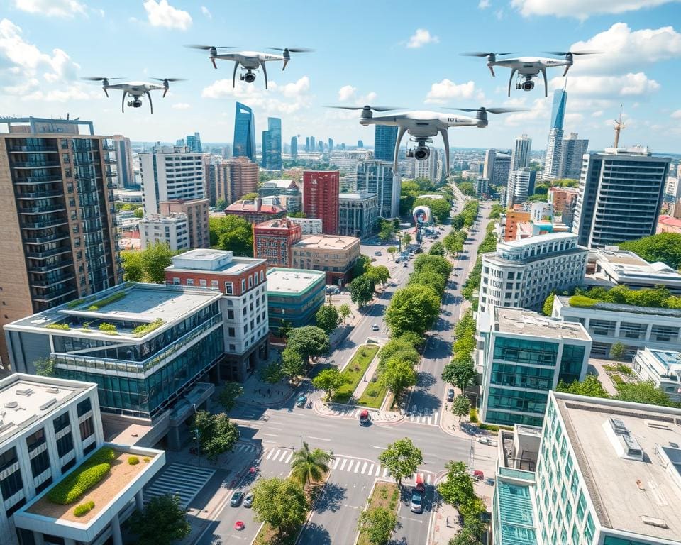 Waarom drones essentieel zijn voor moderne stadsplanning