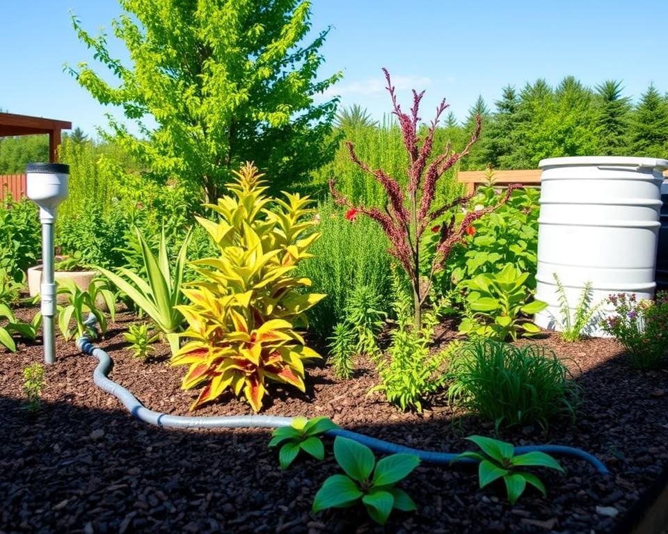 tuinieren met waterbesparende producten