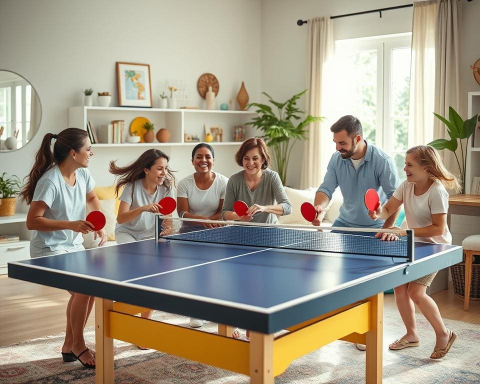 voordelen van tafeltennis