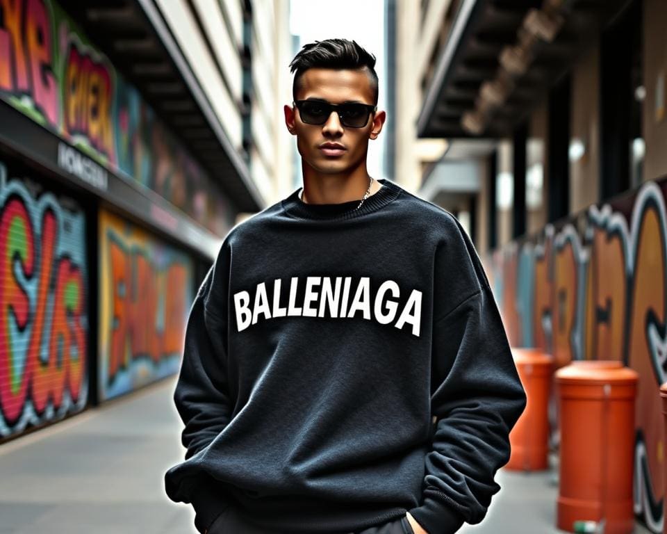 Balenciaga truien: Voor een gedurfde casual look