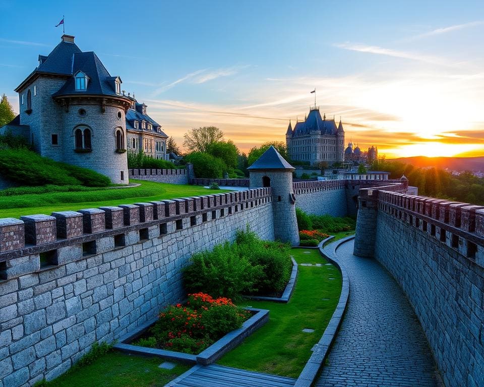 Bezienswaardigheden in de historische stadsmuren van Quebec