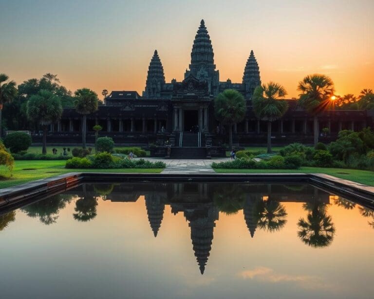 Bezienswaardigheden in de oude tempels van Angkor Wat