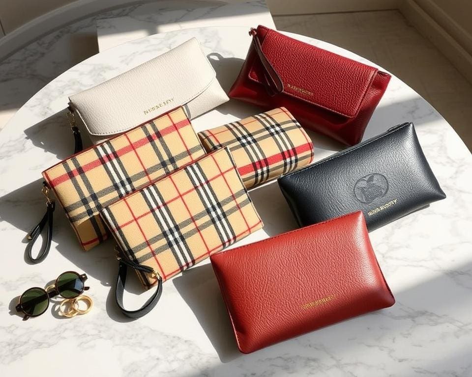 Burberry clutches: Iconische accessoires voor elke gelegenheid