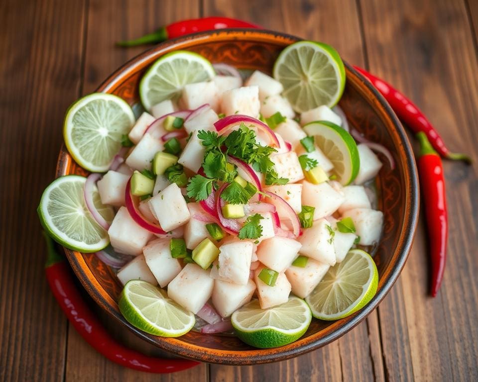 Ceviche, een iconisch Peruaans gerecht