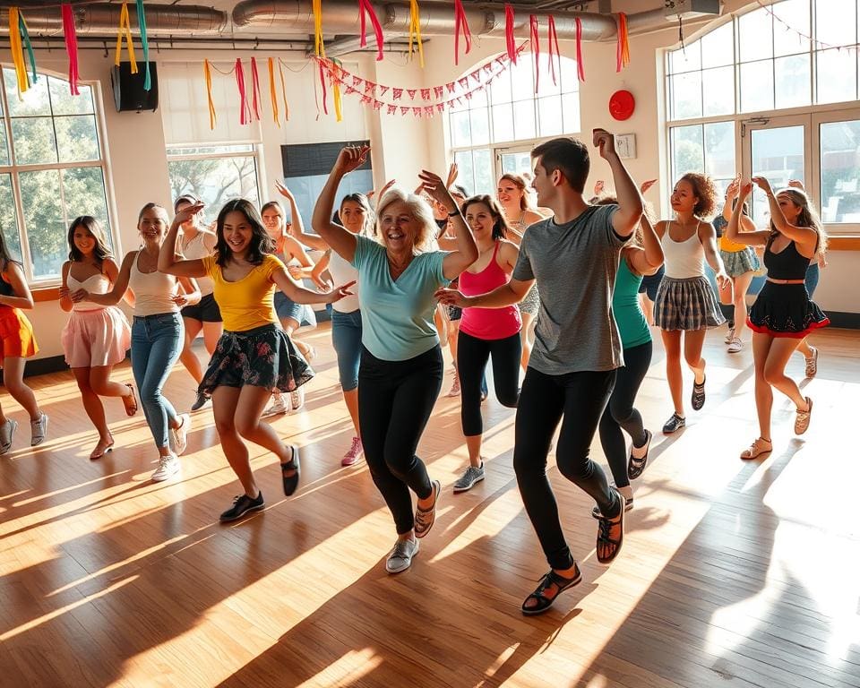 Dansen voor plezier en fysieke fitheid