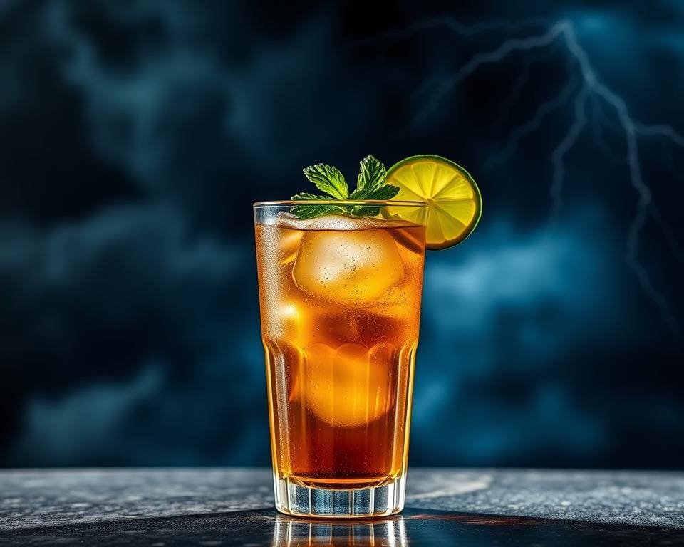 Dark 'n Stormy: Een cocktail met een kruidige bite