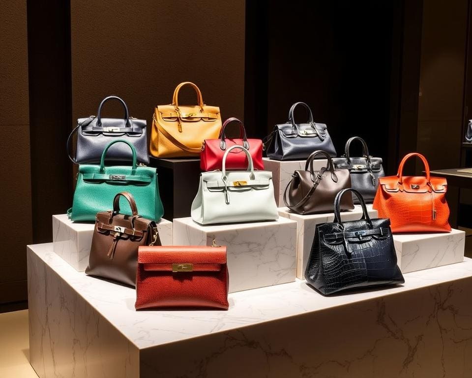 Diverse stijlen van Hermès tassen