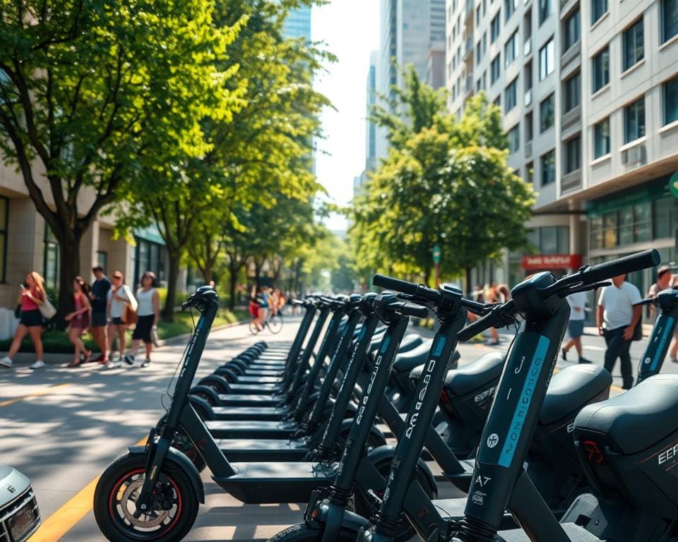 Elektrische scooters: Snel en groen in de stad