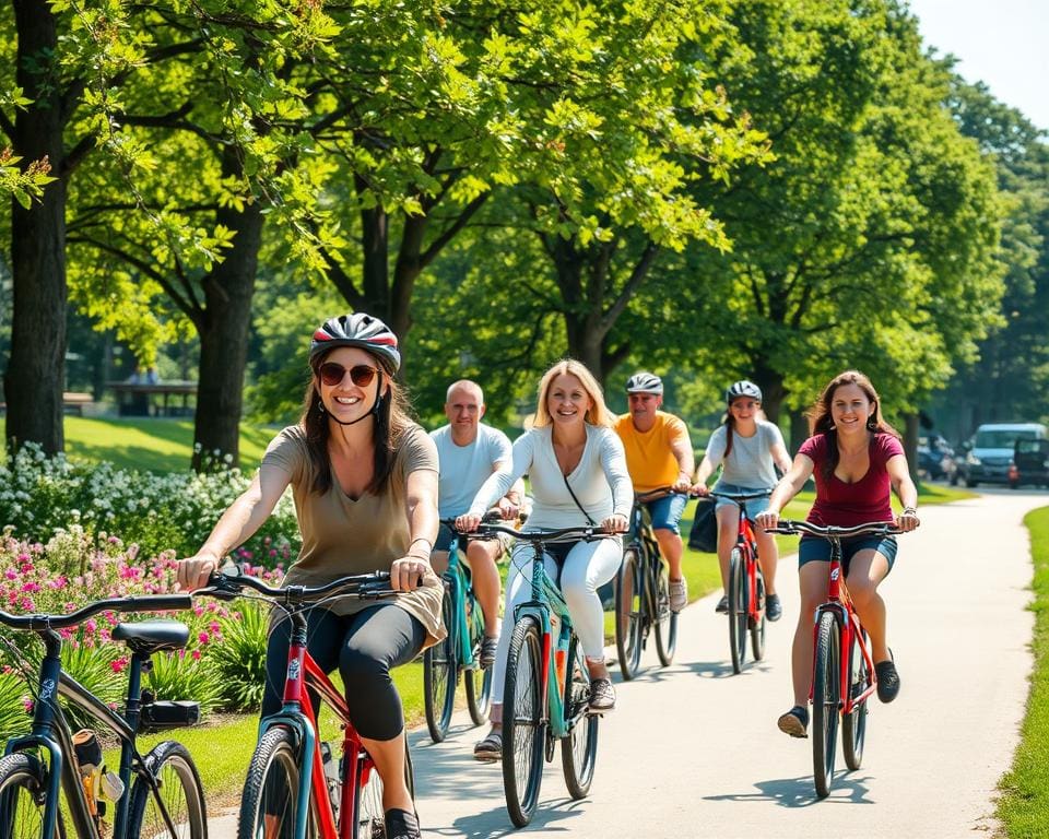 Fietsen als dagelijkse activiteit voor vitaliteit