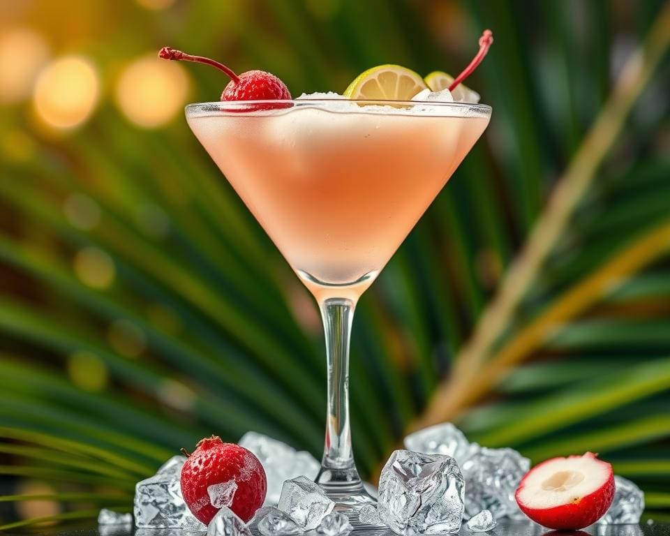 Frozen Lychee Martini: Exotisch en verrassend