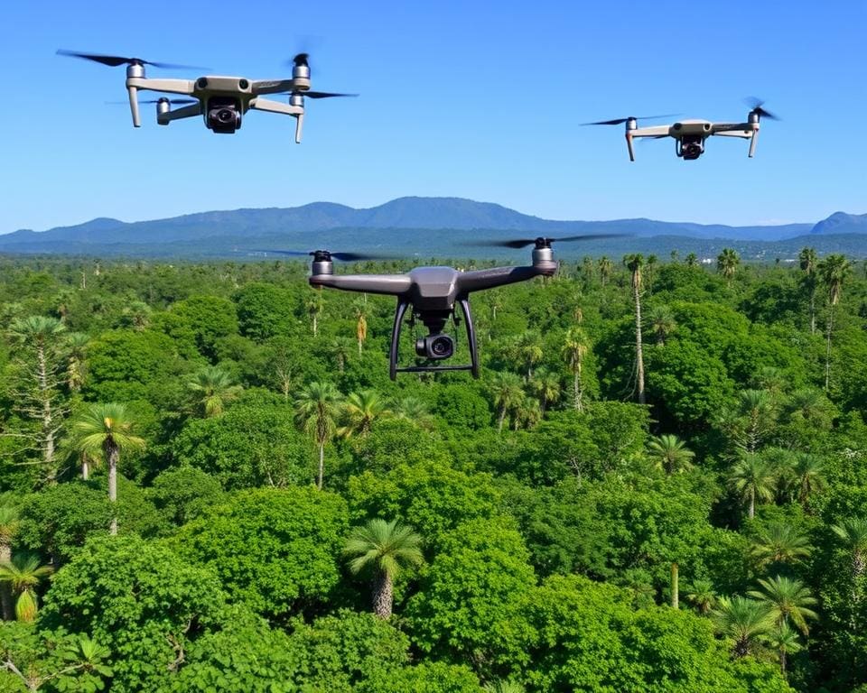 Hoe dragen drones bij aan betere natuurbescherming?