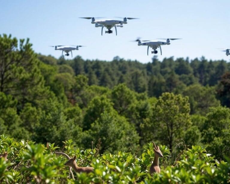 Hoe dragen drones bij aan betere natuurbescherming?