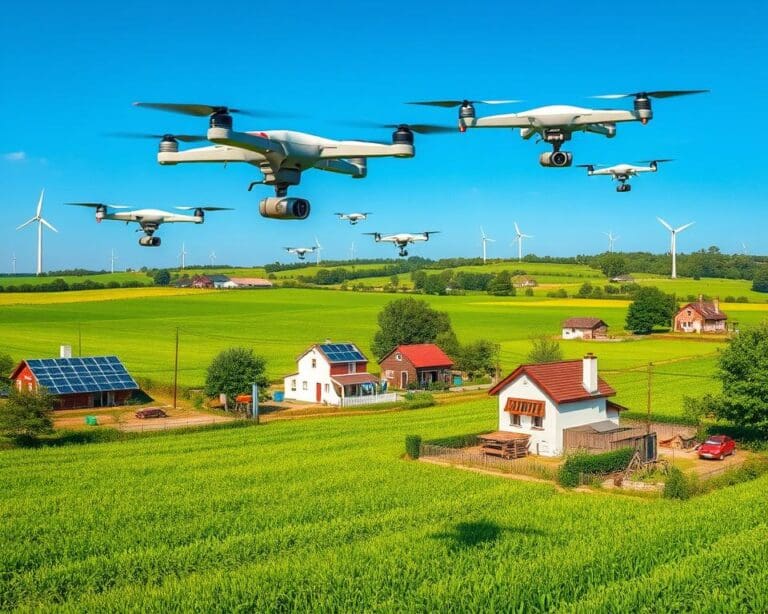 Hoe dragen drones bij aan milieuvriendelijke logistiek?