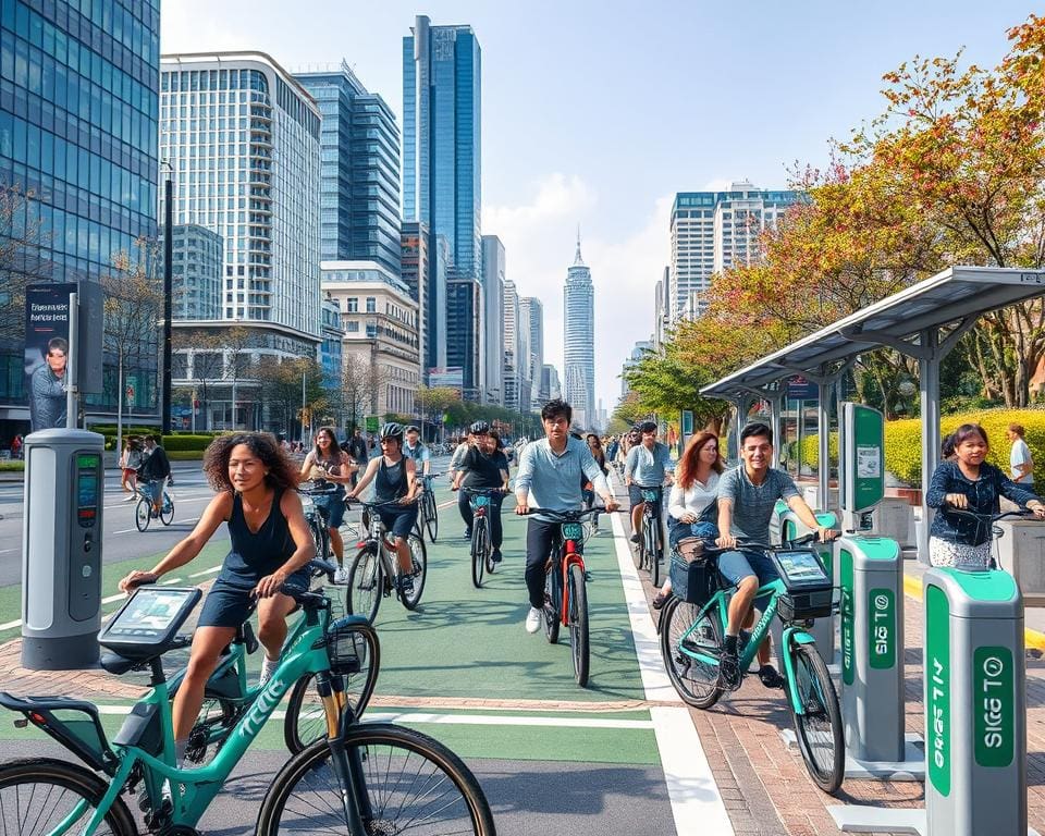 Hoe dragen slimme fietsen bij aan stedelijke mobiliteit?