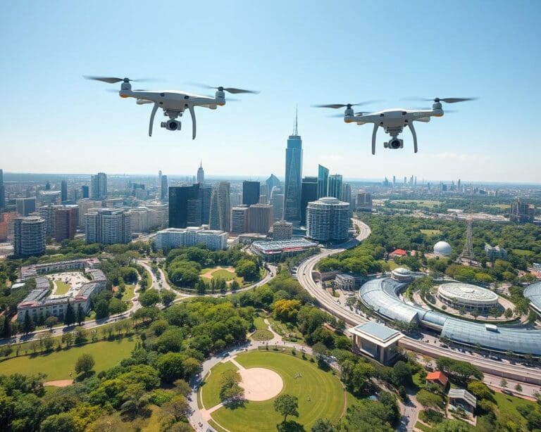 Hoe helpen drones bij monitoring van stedelijke ecosystemen?