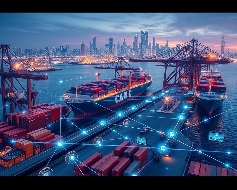 Hoe werkt blockchain in internationale scheepvaartlogistiek?