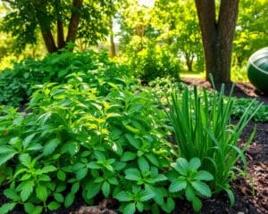 Kruidenplanten die Goed Groeien in Schaduwrijke Hoeken