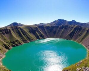 Laguna Quilotoa: Smaragdgroen water in een vulkaankrater