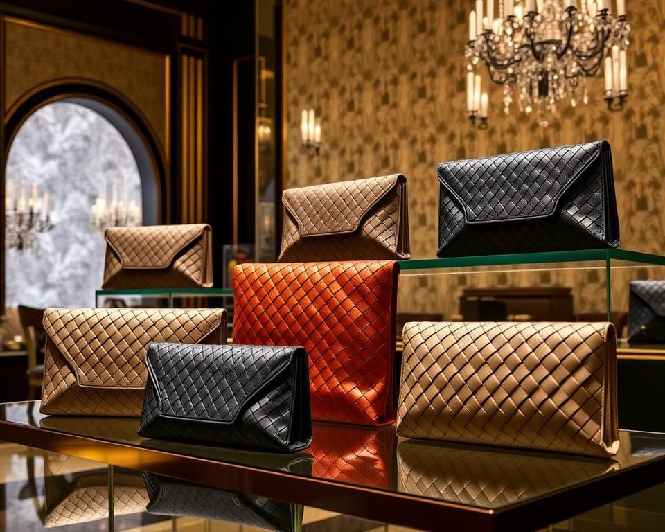 Luxe handtassen en Bottega Veneta clutches