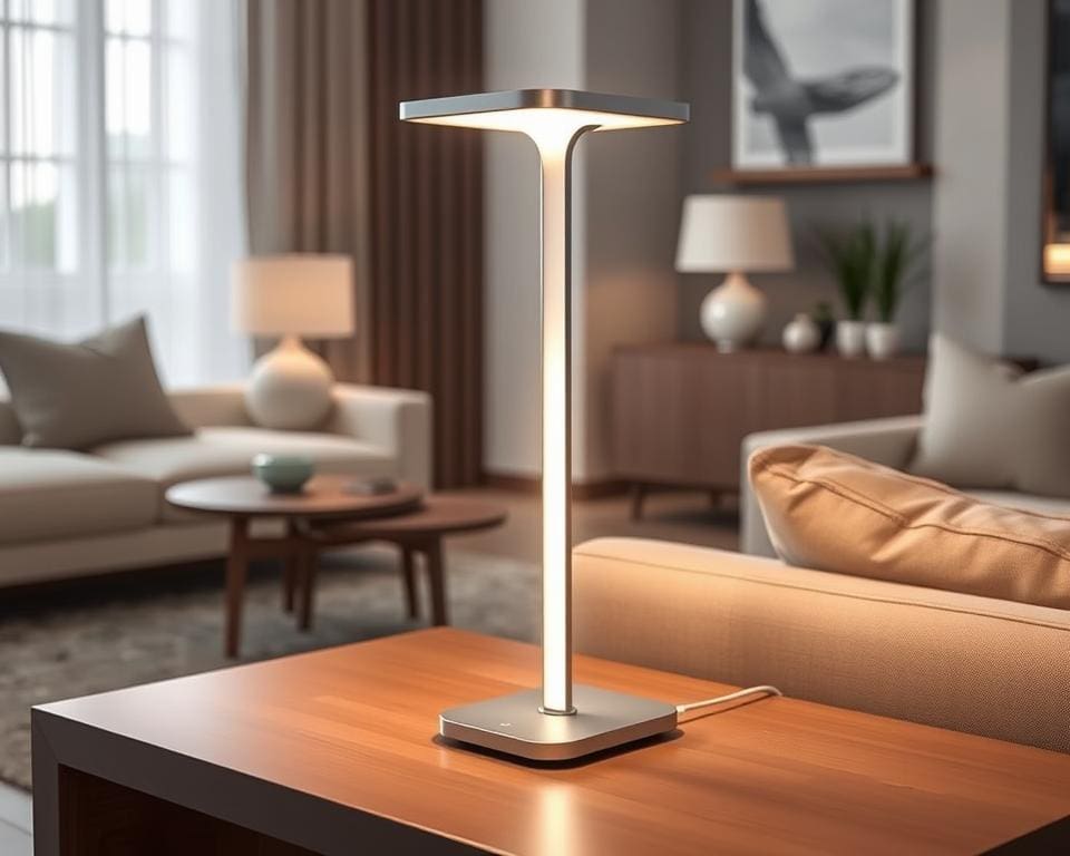 Moderne tafellampen met draadloos laden